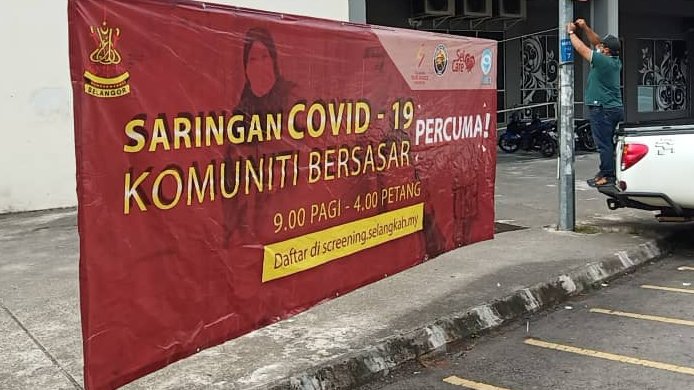 #SaringanKomuniti to Battle Covid-19